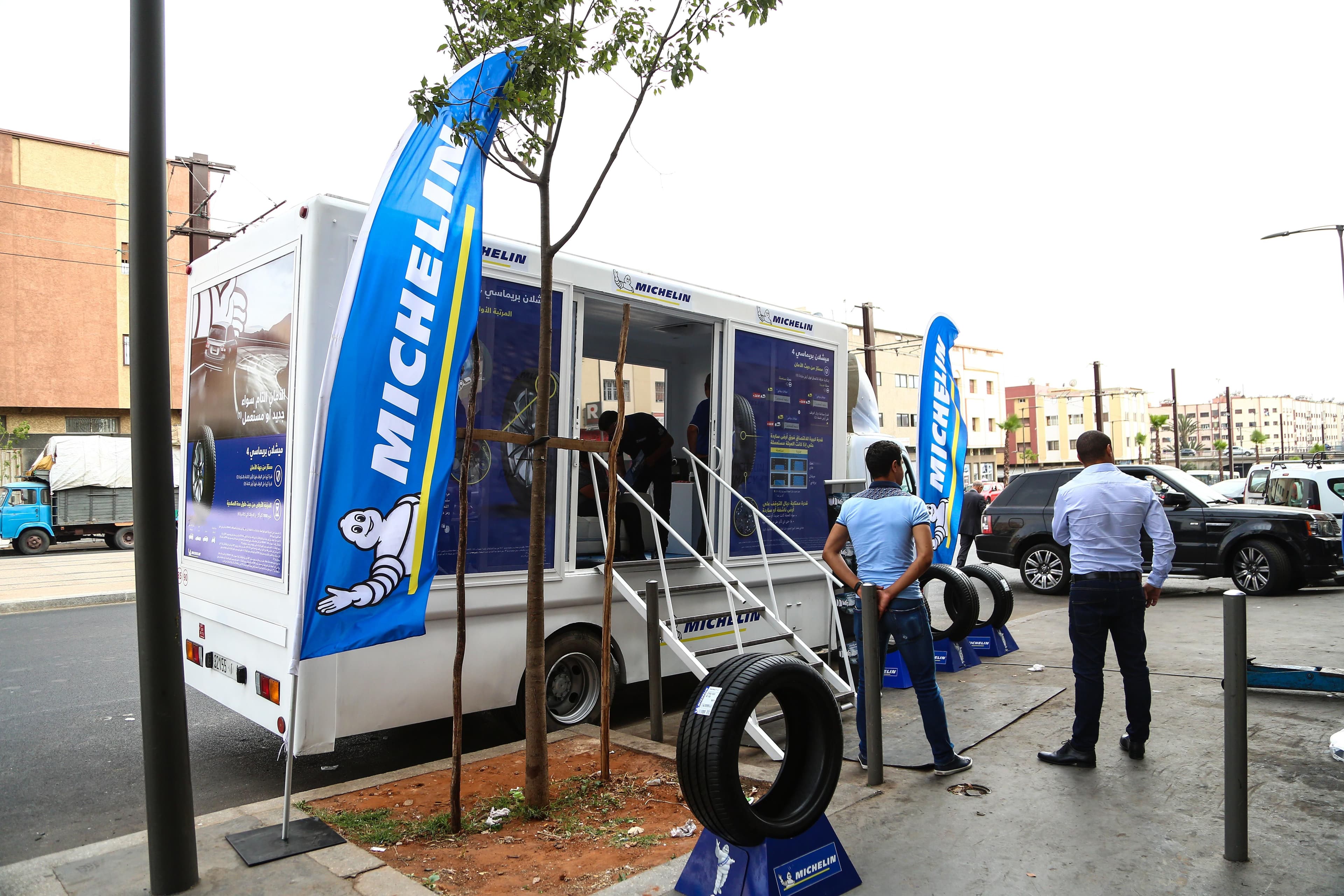 Michelin - Road show et déploiement multi-sites nationaux
